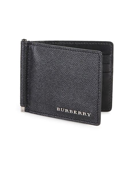 burberry clip wallet